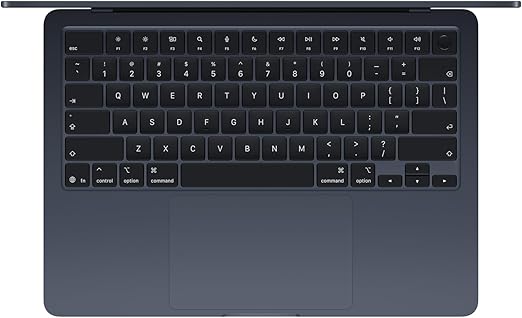 Apple 2026 MacBook Air 13-inch Laptop with M5 chip: Built for AI, 13.6-inch Liquid Retina Display, 16GB Unified Memory, 512GB SSD, 12MP Center Stage Camera, Touch ID, Wi-Fi 7; Midnight