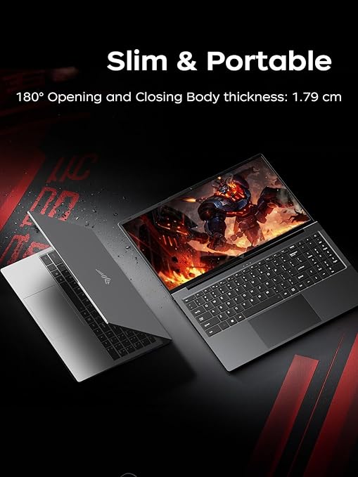 MALLRACE Gaming Laptop,16GB RAM 512GB SSD Laptop Computer with Numeric KB,AMD Ryzen 7 7730U (Beat Intel i7-1255,up to 4.5GHz), Radeon Graphics,15.6inch FHD Display AMD Laptop,Type_C,WiFi 6